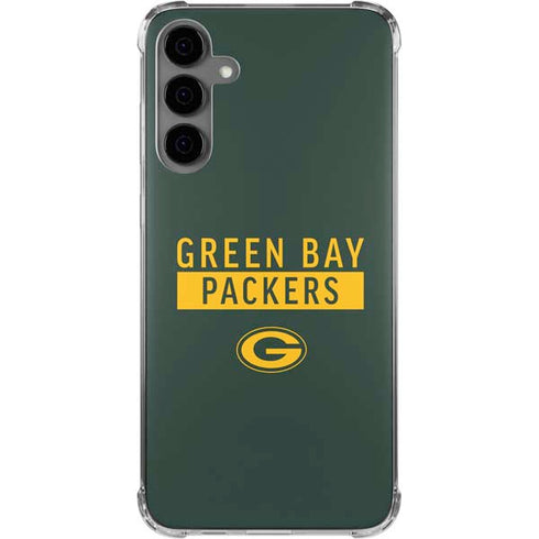 NFL Green Bay Packers Green Performance Series Galaxy S24 Plus Clear Case